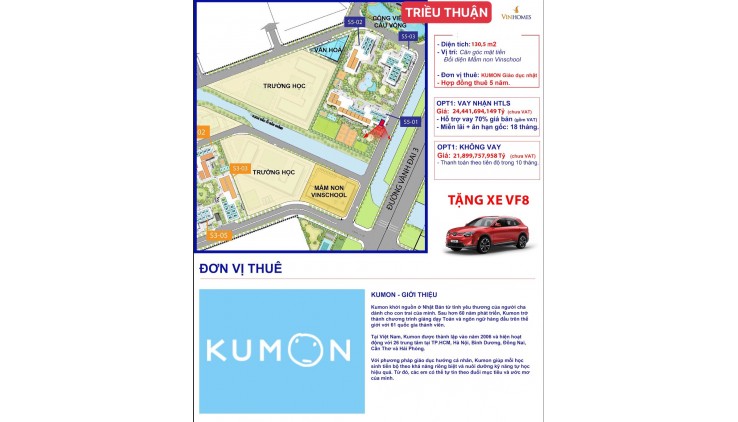 BÁN SHOPHOUSE Căn góc 2 mặt tiền VINHOMES GRAND PARK Giá: 14,255 tỷ CÓ SẴN HỢP ĐỒNG THUÊ 5-10 NĂM - DT: 85,1m2